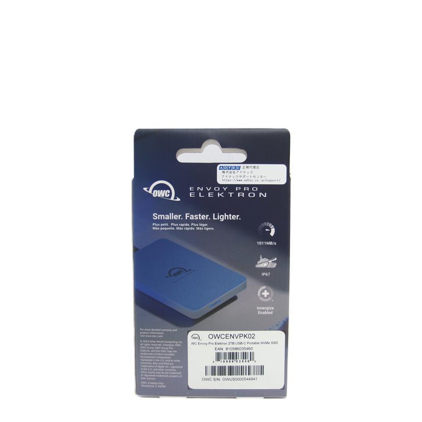 OWC/外付けポータブルSSD/2TB/OWCENVPK02/OWUS0000544941/Sランク/88【中古】の画像