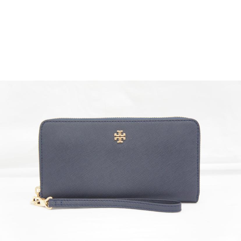 TORY BURCH トリーバーチ 長財布 ラウンドファスナー ネイビー 新品級 TORY BURCH（トリーバーチ） トリーバーチ/ラウンドファスナー財布