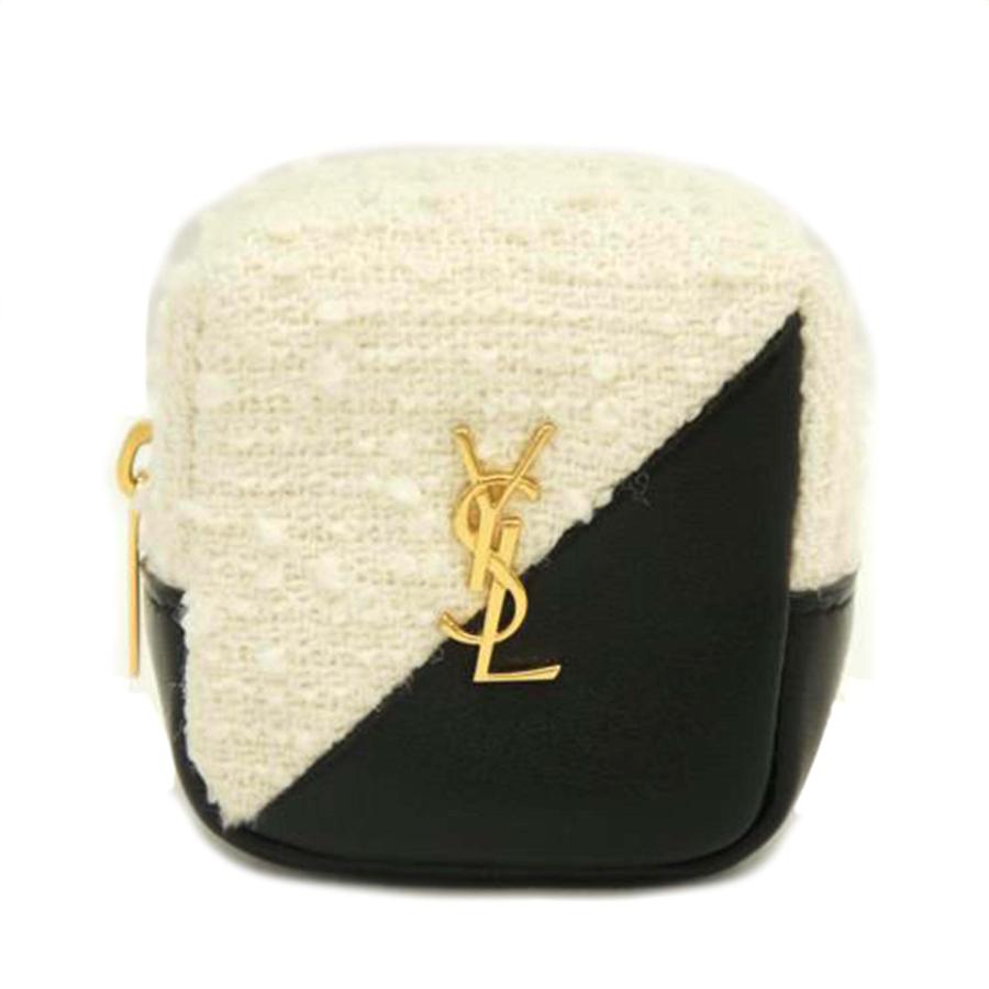 SAINT LAURENT サンローラン/ジェイミーキューブチャームポーチ/669964