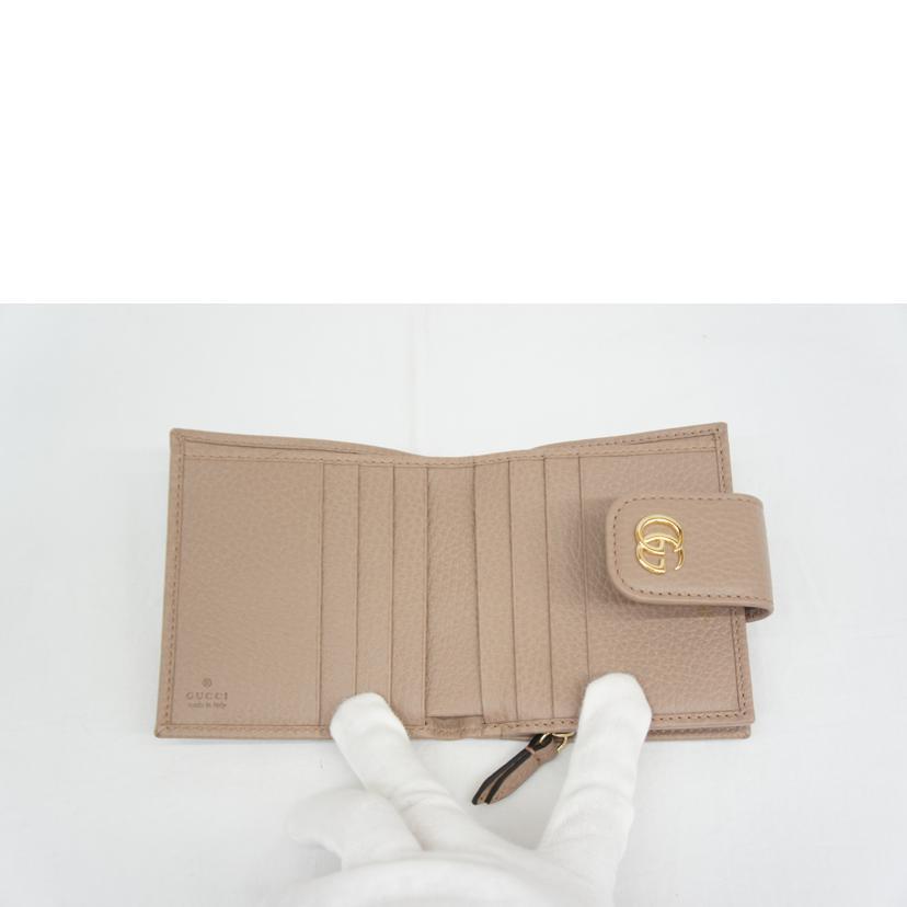 GUCCI（グッチ） グッチ/GGマーモント二つ折リ財布/523193/114*/グッチ