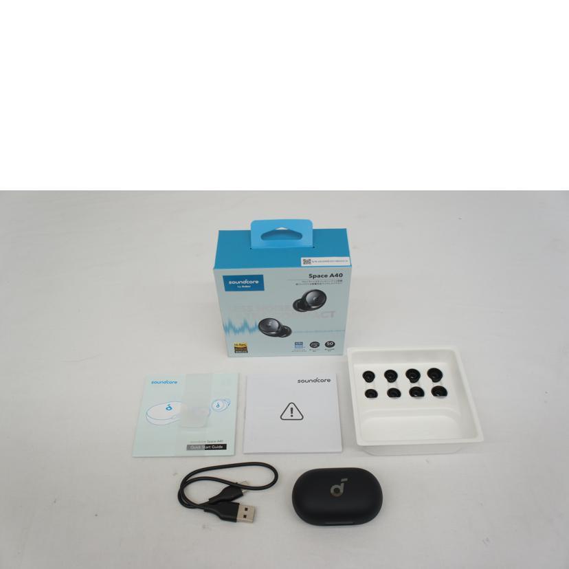 Anker アンカー/ワイヤレスイヤホン/Space A40/X00110NUT1/ヘッドホン/Aランク/05【中古】 Anker アンカー/ワイヤレスイヤホン/Space A40/X00110NUT1/A