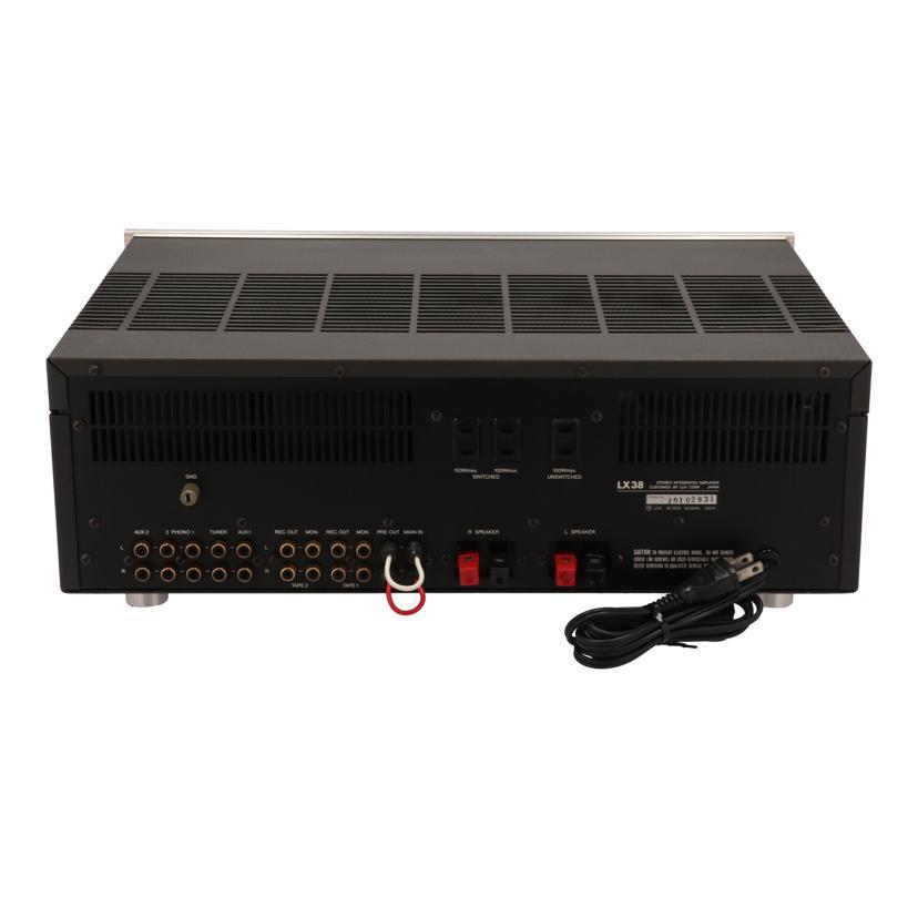 LUXMAN ラックスマン/プリメインアンプ/LX38/J0102831/ピュアオーディオ/Bランク/05【中古】 LUXMAN ラックスマン/プリメインアンプ/LX38/J0102831/ピュア