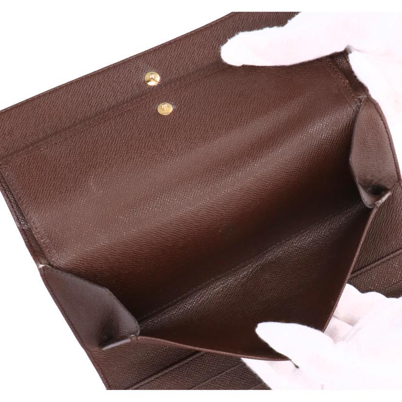 LOUIS VUITTON ルイヴィトン/ポルトトレゾールインターナショナル/ダミエ/エベヌ/N61215/TH0**/ABランク/05【中古】 LOUIS VUITTON（ルイ・ヴィトン） ルイヴィトン/ポルトトレゾール