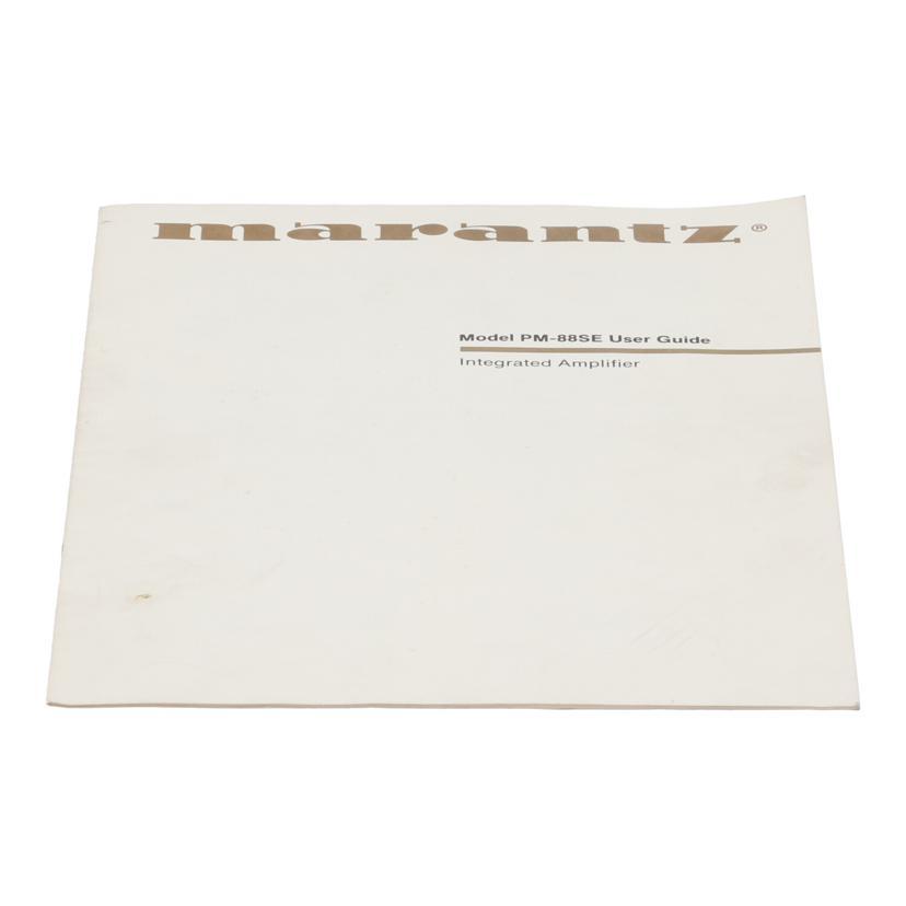 Marantz（マランツ） Marants マランツ/プリメインアンプ/PM-88SE/B