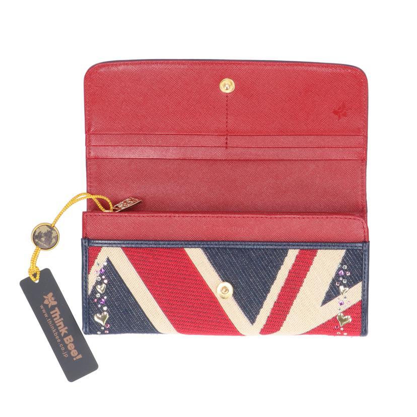 Think Bee! ユニオンジャック 長財布 Think Bee! Bee シンクビー/ユニオンジャック柄長財布/Aランク