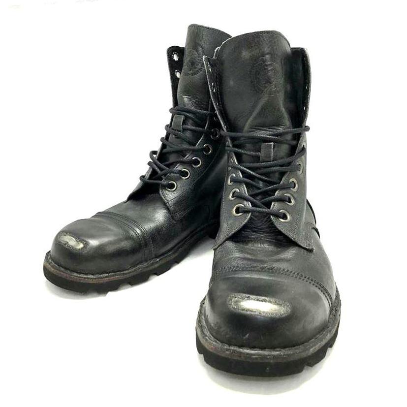 DIESEL ディーゼル 42(27cm)レースアップレザーブーツ