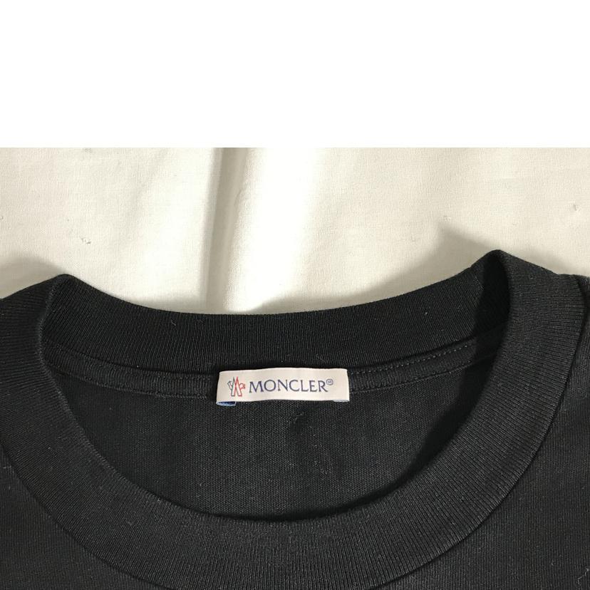 MONCLER / Tシャツ/L/コットン/BLK/C-SCOM-22-43206 MONCLER(モンクレール) / Tシャツ/L/コットン/BLK/C-SCOM-22-43206