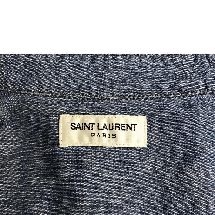 SAINT LAURENT サンローラン/ウエスタンダンガリーデニムシャツ