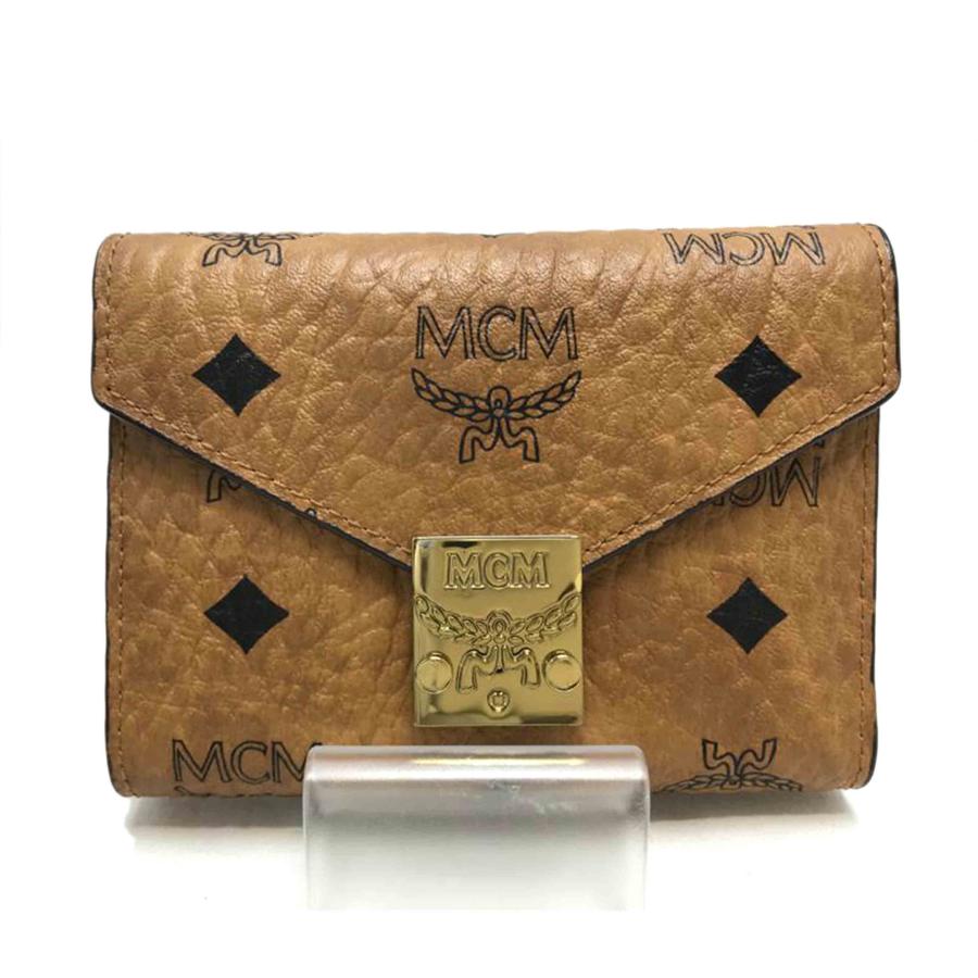 MCM エムシーエム/Tracy 三ツ折リウォレット ヴィセトス/ブランド 