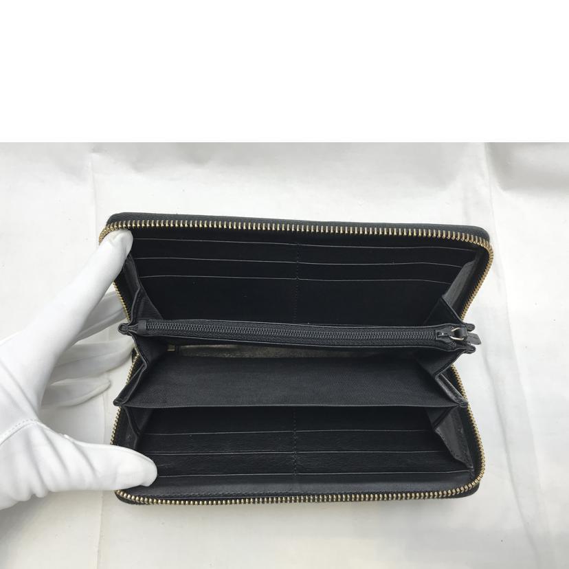 【な・美品】GUCCI グッチシマ 長財布 ラウンドファスナー GUCCIグッチシマラウンドファスナー長財布/307980/206*/Bランク/51