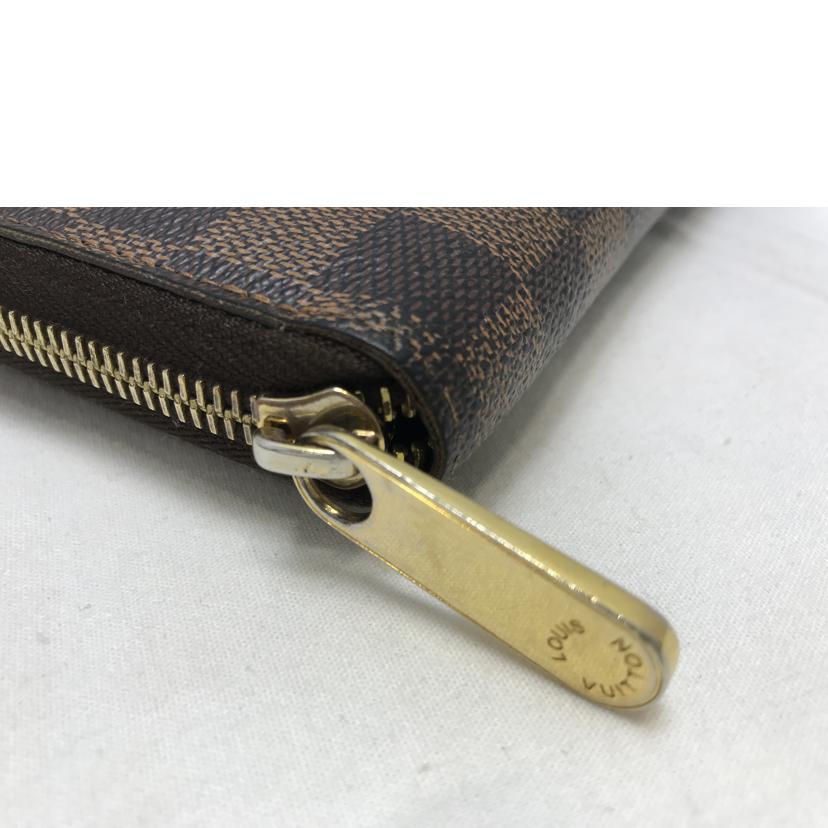 LOUIS VUITTON ルイヴィトン/ジッピーウォレット ダミエ/M41661/CA1***/ルイ・ヴィトン/Bランク/51【中古】 LOUIS VUITTON（ルイ・ヴィトン） ルイヴィトン/ジッピーウォレット