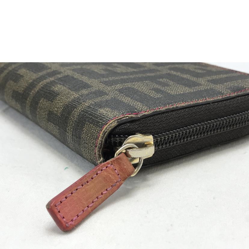 FENDI フェンディ ラウンドファスナー レザー 長財布 スモーキーピンク 楽天市場】【財布】FENDI フェンディ ズッカ柄 ラウンド