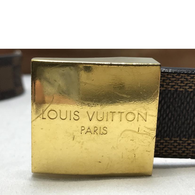 LOUIS VUITTON ルイ・ヴィトン/サンチュール キャレ 80cm/M6802/LB0***/Bランク/51【中古】 LOUIS VUITTON（ルイ・ヴィトン） ルイ・ヴィトン/サンチュール キャレ