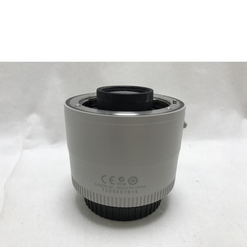 Canon キャノン/エクステンダー/EXTENDER EF 2×III/7200001814/ABランク/51【中古】 キヤノン Canon キャノン/エクステンダー/EXTENDER EF 2×III