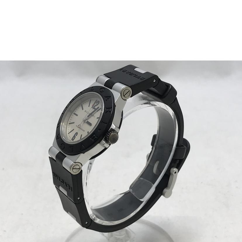 BVLGARI ブルガリ/アルミニウム アイボリー文字盤 クォーツ/AL32TA/M51***/ABランク/51【中古】 BVLGARI（ブルガリ） ブルガリ/アルミニウム アイボリー文字盤