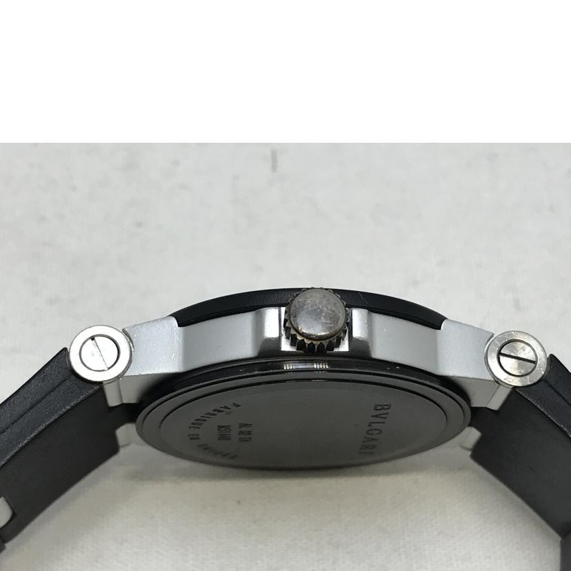 BVLGARI ブルガリ/アルミニウム アイボリー文字盤 クォーツ/AL32TA/M51***/ABランク/51【中古】 BVLGARI（ブルガリ） ブルガリ/アルミニウム アイボリー文字盤