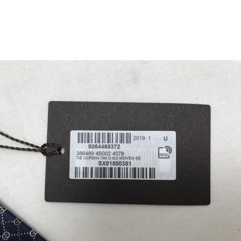 GUCCI（グッチ） グッチ/GGパターン ネクタイ/8064469372/Aランク/51