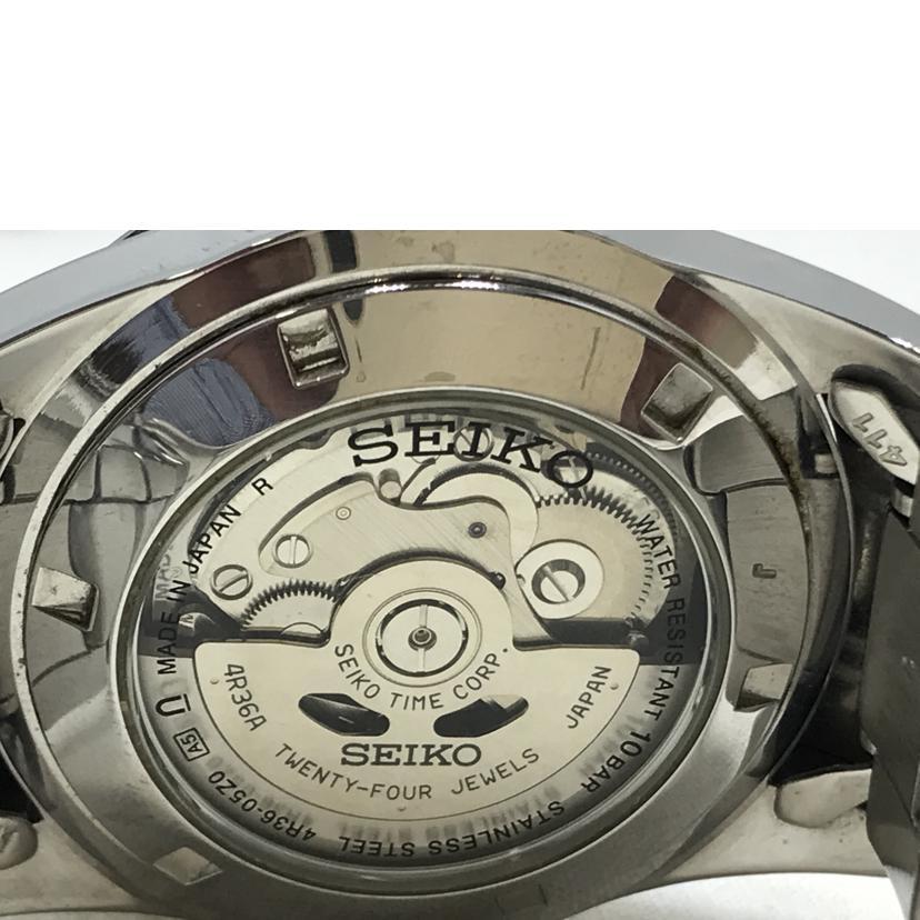 SEIKO セイコー/メカニカル オートマチック/4R36-05Z0/985***/Bランク 