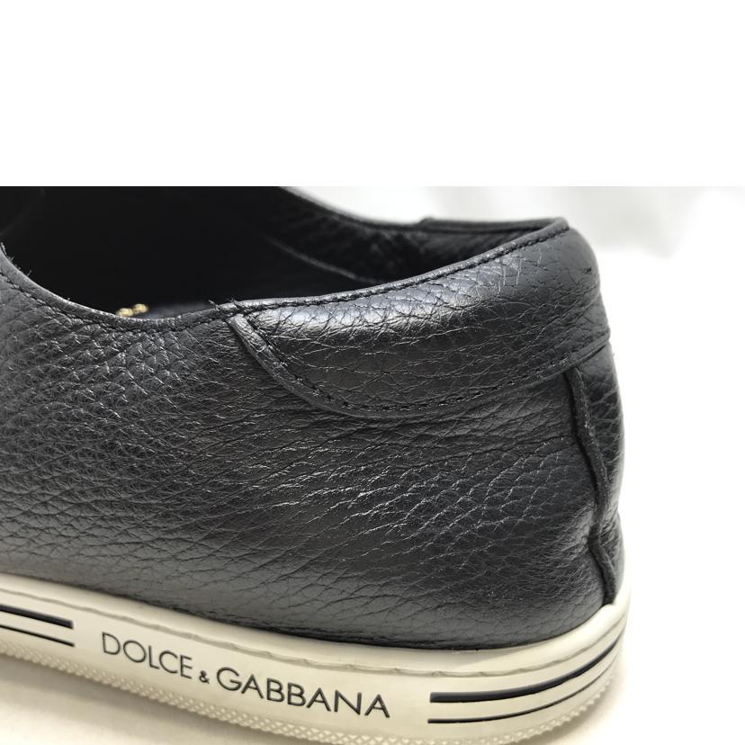 DOLCE & GABBANA ドルチェアンドガッバーナ/レザー サントロペ ローカットスニーカー/CS1735/Bランク/51【中古】 Dolce DOLCE & GABBANA ドルチェアンドガッバーナ/レザー サントロペ