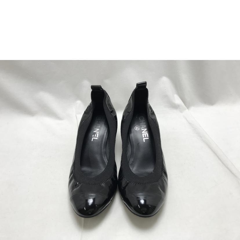 CHANEL（シャネル） シャネル/パンプス チャンキーヒール エナメル