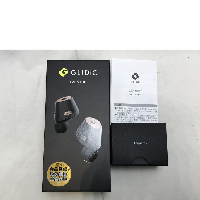 GLIDIC グライディック/ワイヤレスイヤホン/TW-9100/e33d6e0aa1fe1605/ABランク/51【中古】 GLIDiC（グライディック） グライディック/ワイヤレスイヤホン/TW-9100