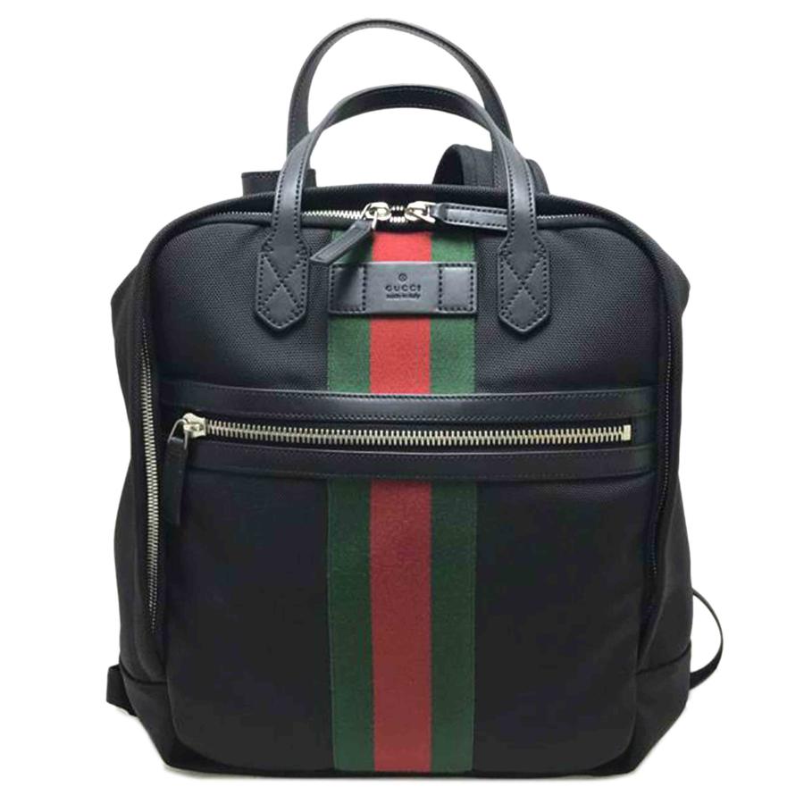 GUCCI グッチ シェリーライン ビジネスバッグ GUCCI（グッチ） グッチ/シェリーラインナイロンバッグパック/619748