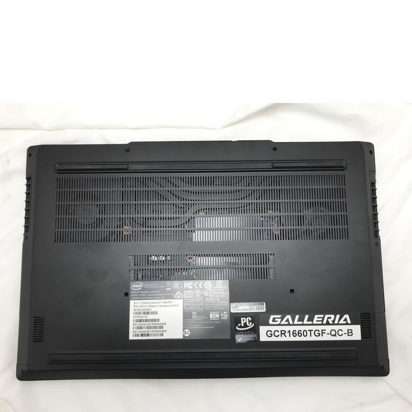 GALLERIA（サードウェーブ） GALLERIA ガレリア/ゲーミングノートPC