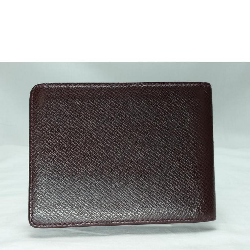 LOUIS VUITTON ルイ・ヴィトン/ポルトビエ6 カルトクレディ タイガ グリズリ/M30488/MI1***/Bランク/52【中古】 LOUIS VUITTON（ルイ・ヴィトン） ルイ・ヴィトン/ポルトビエ6 カルト