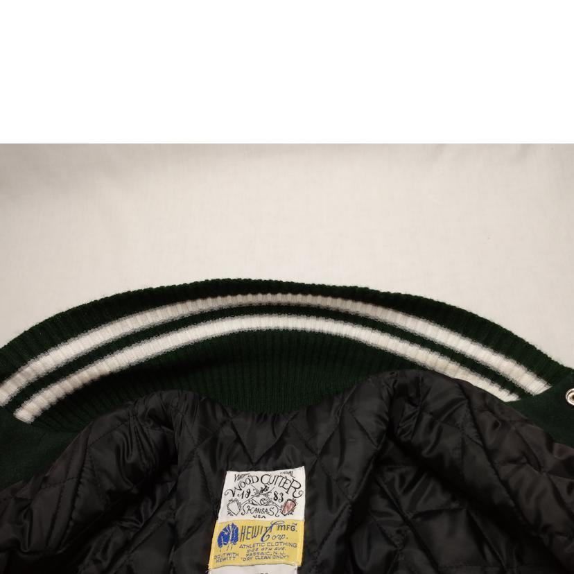 HEWITT MFG ヒューイット/HEWITT×BACK DROP スタジャン/VIN13F-AJ02/B