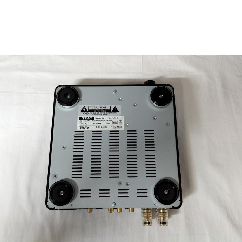 TEAC ティアック/ステレオプリメインアンプ/A-H01B/0210101/ピュアオーディオ/Bランク/52【中古】 TEAC（ティアック） ティアック/ステレオプリメインアンプ/A-H01B