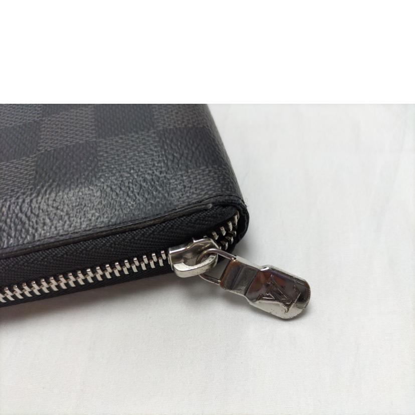 LV ルイヴィトン/ジッピーオーガナイザー NM ダミエ グラフィット