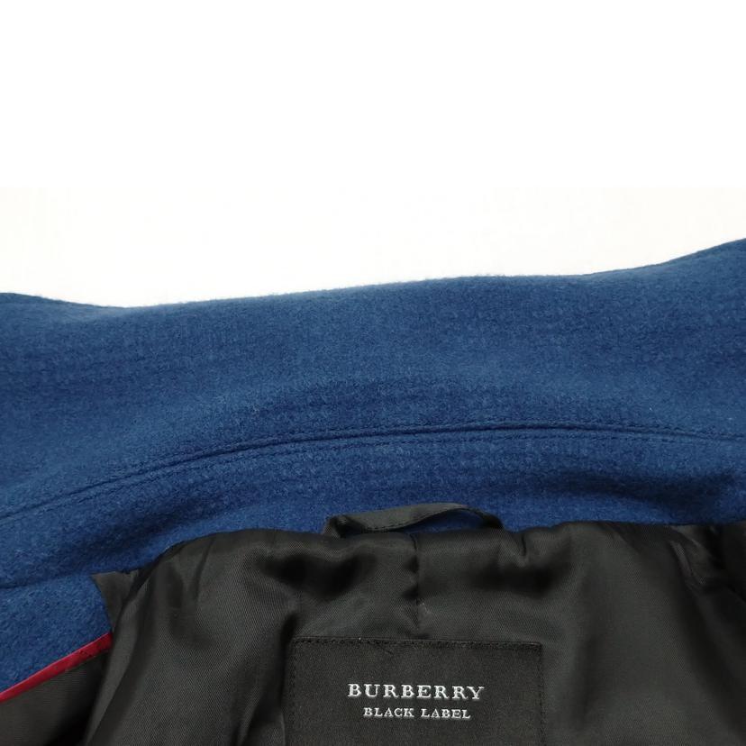 BURBERRY BLACK LABEL バーバリー/ウール ピーコート/Bランク/52【中古