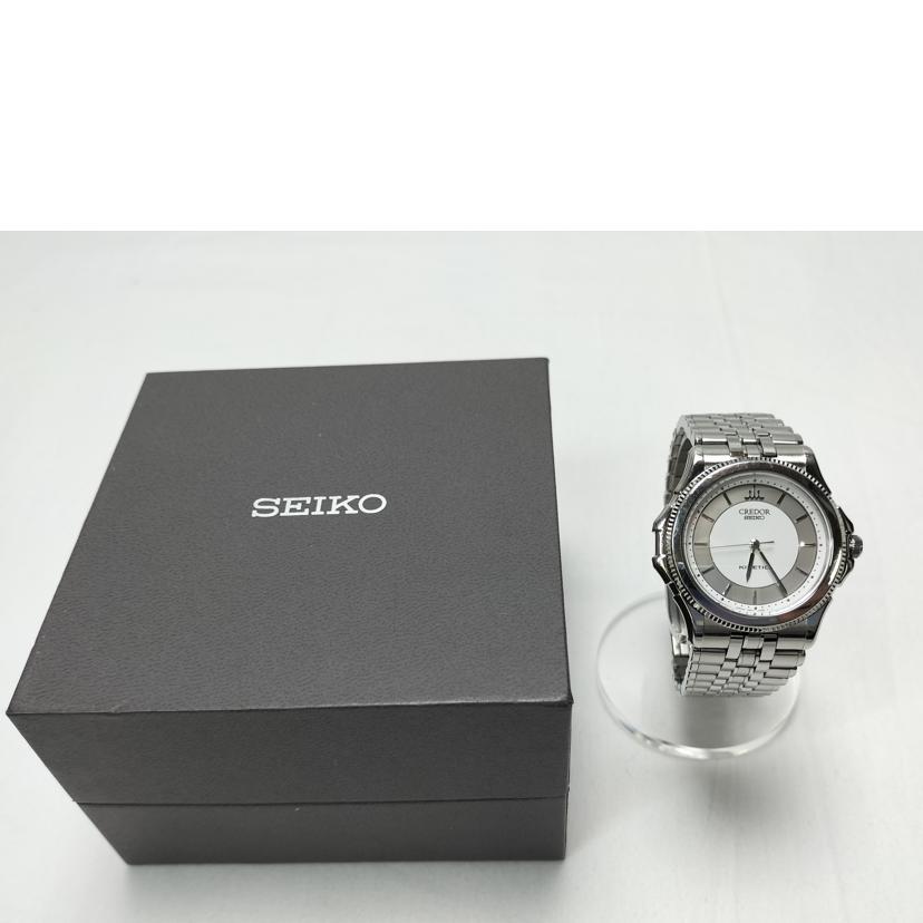 SEIKO セイコー/CREDOR クレドール キネティック メンズ オートクォーツ/4M71-0A30/810***/時計/ABランク/52【中古】 SEIKO - SEIKO セイコー/CREDOR キネティック メンズ オートクォーツ