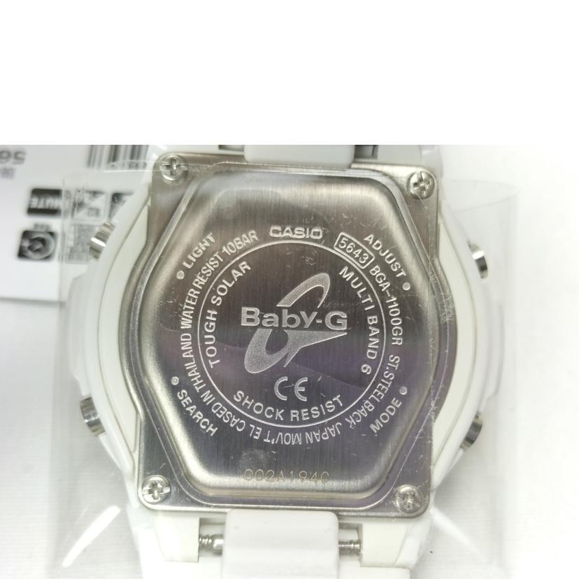 CASIO カシオ/BABY-G Tripper 電波ソーラー/BGA-1100GR-7BJF/002*****/時計/SAランク/52【中古】 CASIO カシオ/BABY-G Tripper 電波ソーラー/BGA-1100GR-7BJF/002