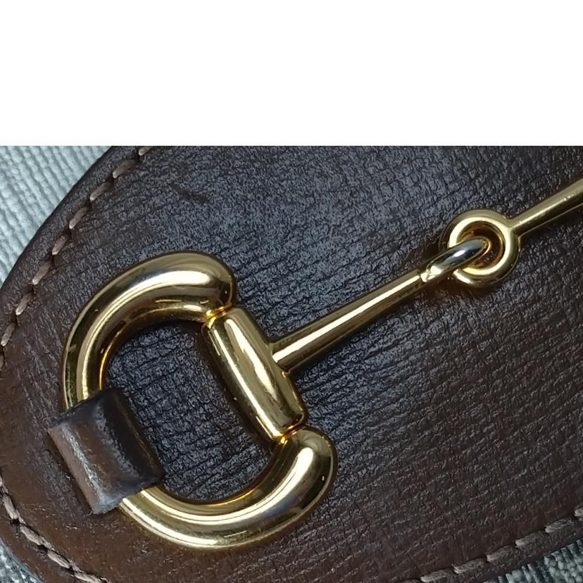 GUCCI グッチ/GGスプリーム ホースビット 二つ折り財布/621887/214*/Bランク/52【中古】 GUCCI - GUCCI グッチ/GGスプリーム ホースビット 二つ折り財布/621887