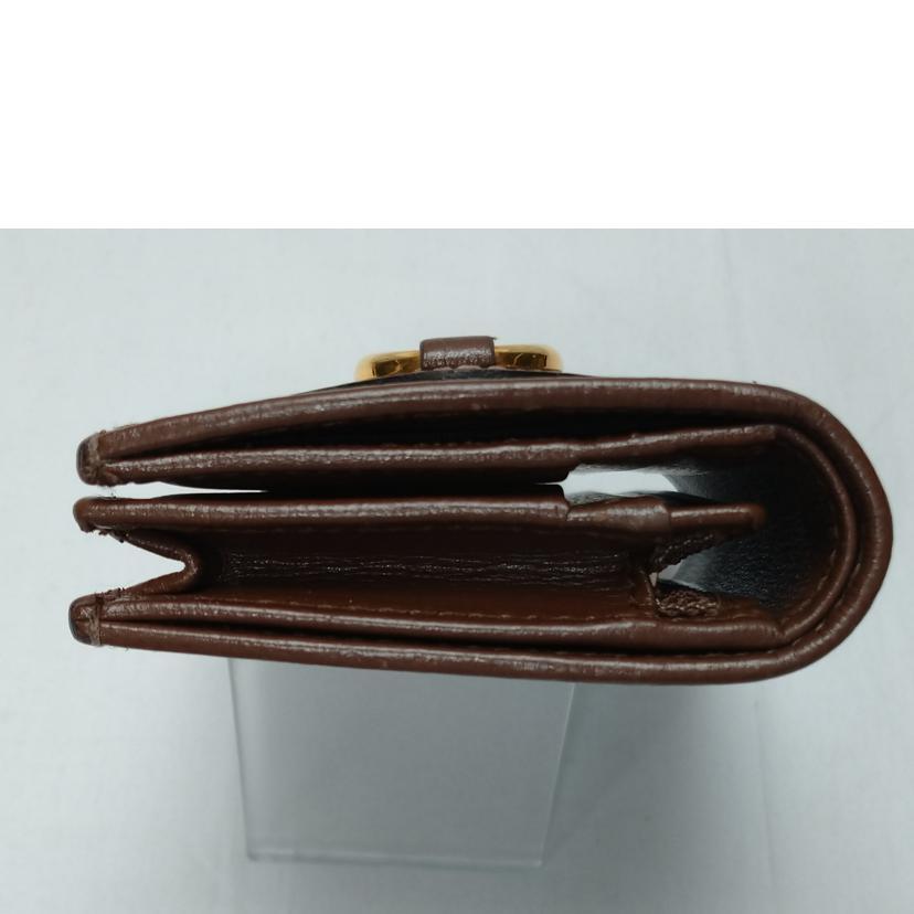 GUCCI（グッチ） グッチ/GGスプリーム ホースビット 二つ折り財布