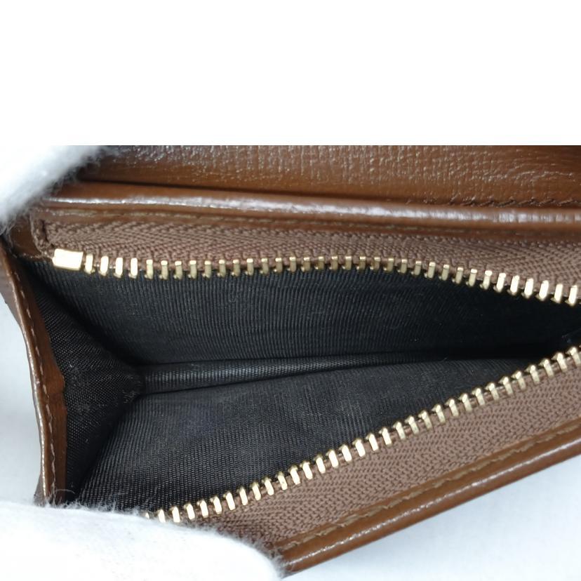 GUCCI（グッチ） グッチ/GGスプリーム ホースビット 二つ折り財布