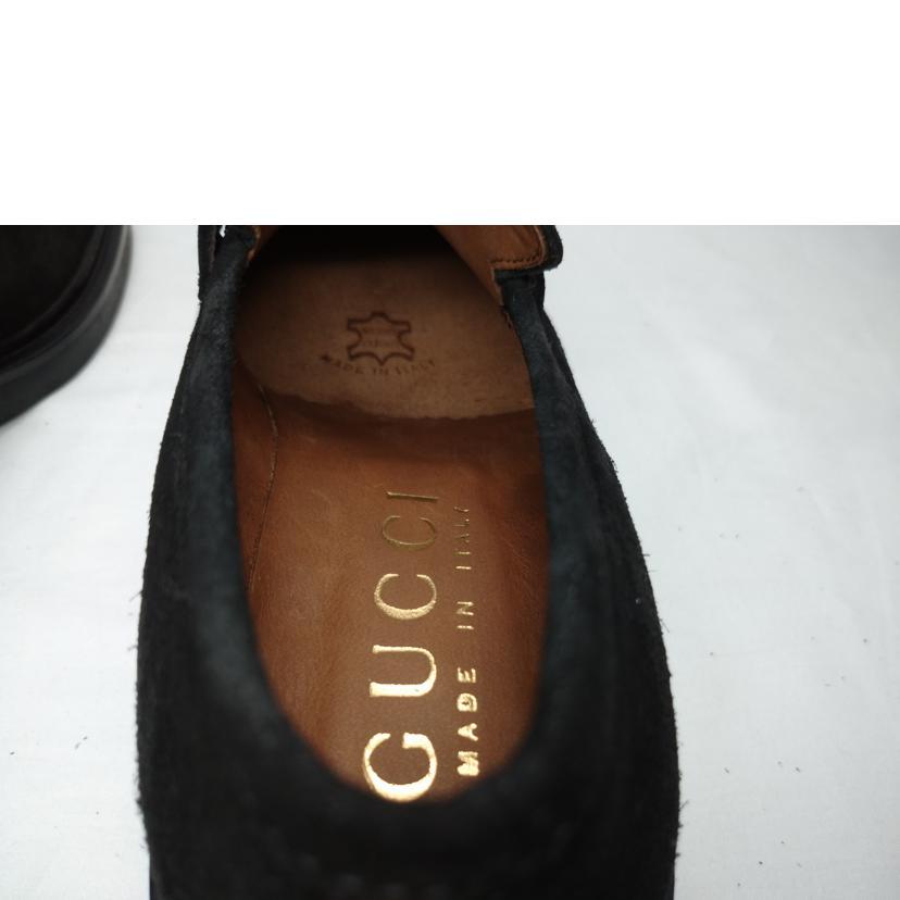 GUCCI グッチ/Gバックル ビットローファー スエード/1016121/AB