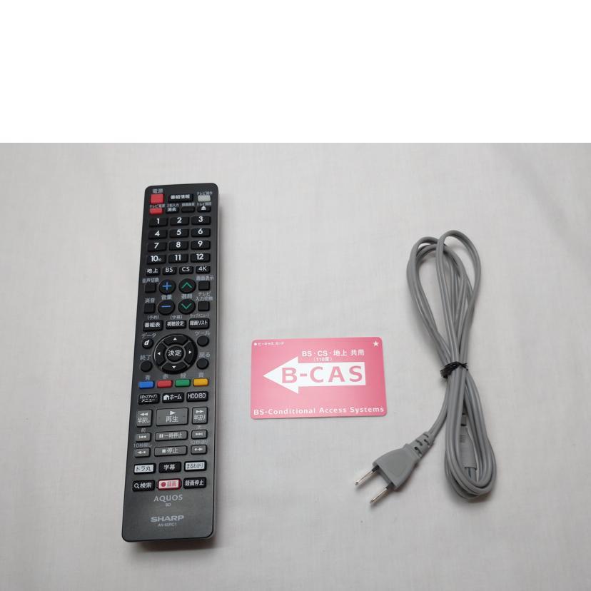 SHARP（シャープ） シャープ/BDレコーダー AQUOS/BD-NW510/9194116A/B