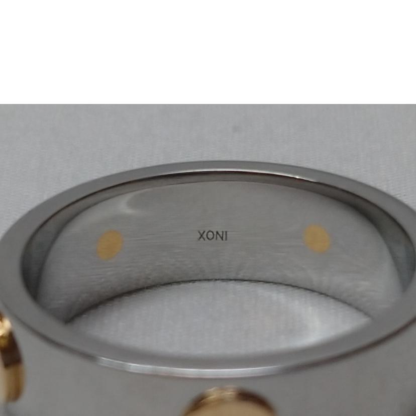 GUCCI（グッチ） グッチ/INOX ロゴリング/Bランク/52【中古
