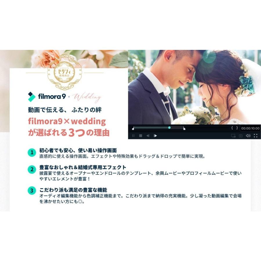 49 割引 国際ブランド Wondershare Filmora Wedding Mac版 結婚式 ウェディング動画編集 Mac Os10 15対応 永続ライセンス パッケージ版 ワンダーシェアー ソフトウェア スマホ タブレット パソコン Littlestaruc Com