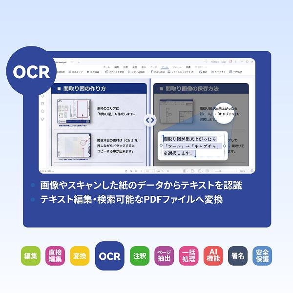 Wondershare PDFelement 12 Pro (Mac版) 永続ライセンス PDF編集ソフト OCR対応 PDF変換 PDF作成 PDF万能ソフト_2