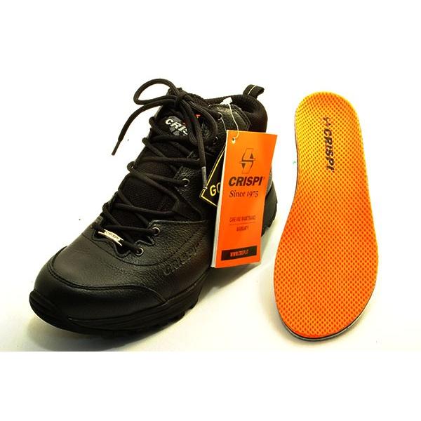 CRISPI(クリスピー) SPY MID GTX 黒 ミドルカット ゴアテックス使用の