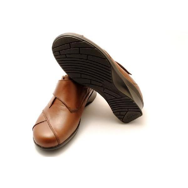 【送料無料】　fｉｎｎｃｏｍｆｏｒｔ（フィンコンフォート）ベルクロ仕様　３５４０　ブラウン【smtb-KD】｜wondershoes｜02