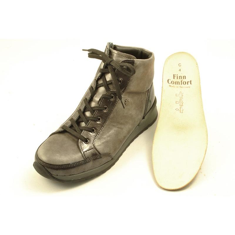 フィンコンフォート　fｉｎｎｃｏｍｆｏｒｔ（フィンコンフォート）　ハイカットシューズ　２３６９　TOBLACH　レドグレイエナメル・レドグレイ｜wondershoes｜02