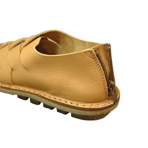 trippen レザーメッシュPush✴︎camel trippen トリッペン CLOSEDシリーズ PUSH プッシュ キャメル