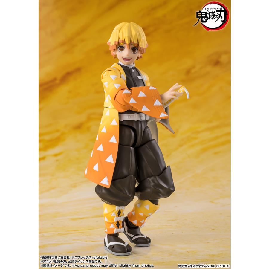 善逸フィギュア 予約 10月再販分 S H Figuarts 我妻善逸 フィギュア 鬼滅
