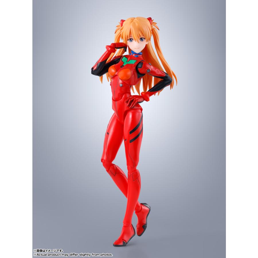 【予約】【11月再販分】S.H.Figuarts 式波・アスカ・ラングレー エヴァンゲリオンシリーズ フィギュアーツ アクションフィギュア 可動フィギュアの画像