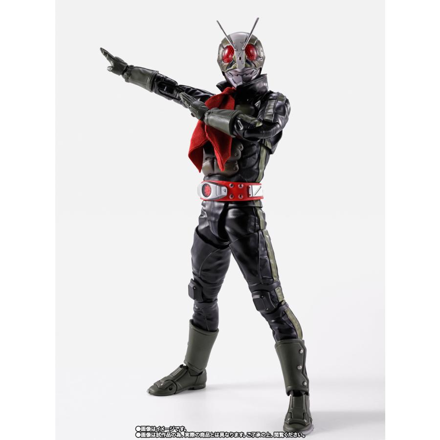 真骨彫製法　仮面ライダー第2号　一文字隼人ヘッドパーツ付き 新品】S.H.Figuarts（真骨彫製法） 仮面ライダー2号／一文字隼人（仮面