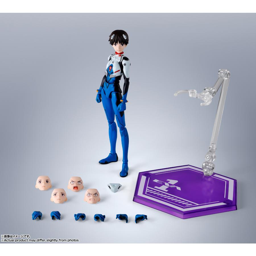 【予約】【11月発売予定】S.H.Figuarts 碇シンジ エヴァンゲリオンシリーズ フィギュアーツ ［バンダイ］の画像